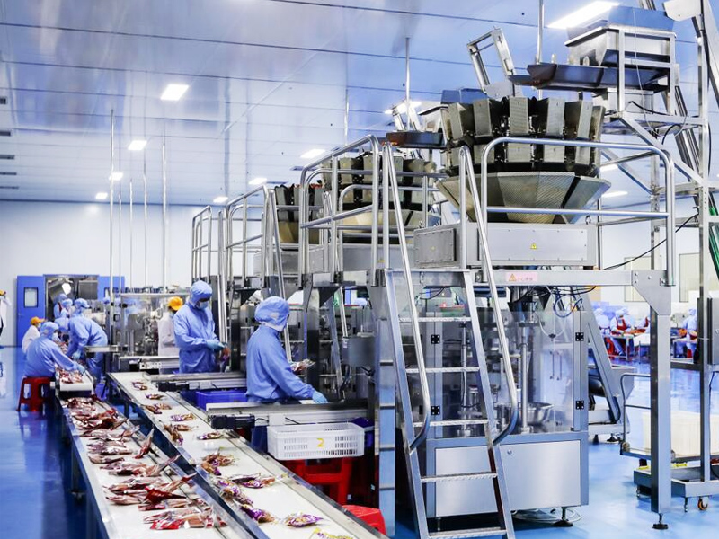 国湘食品有限公司生产线