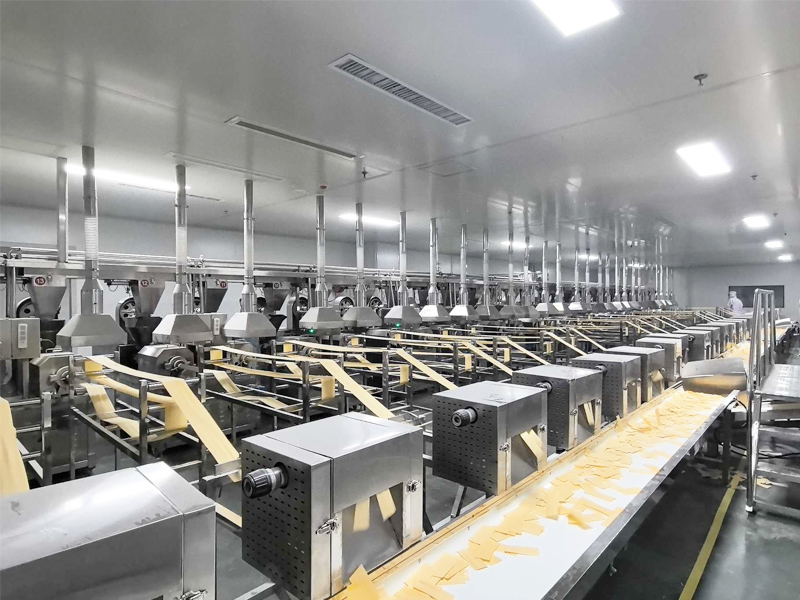 笑笑食品生产车间