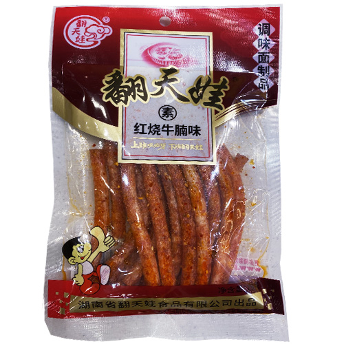 翻天娃素红烧牛腩味辣条79克装