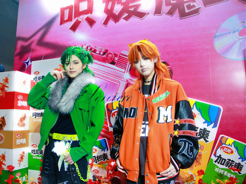 卫龙呮嫒魔芋爽杭州大会展中心宣传活动