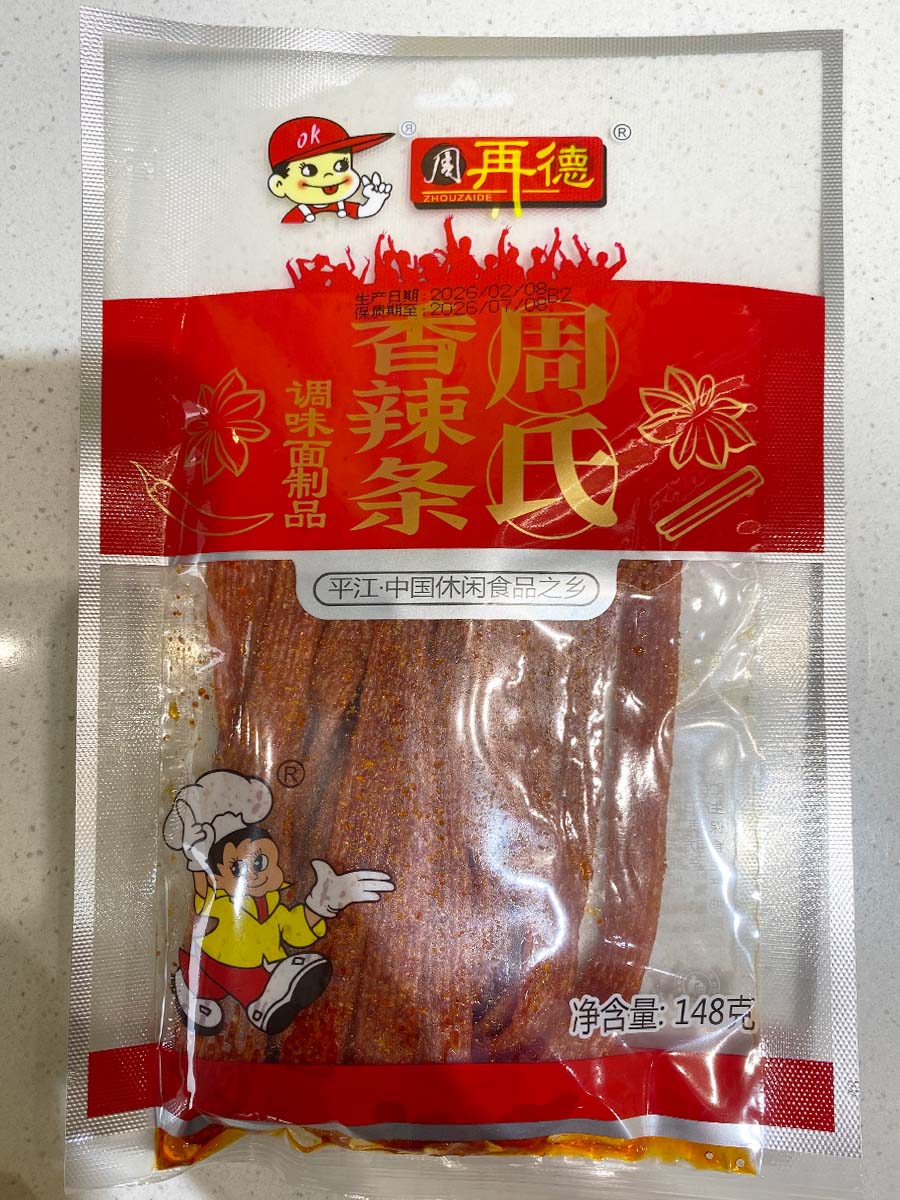 周再德周氏香辣条148克装