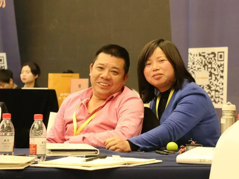 品牌创始人马建辉、徐林英夫妇