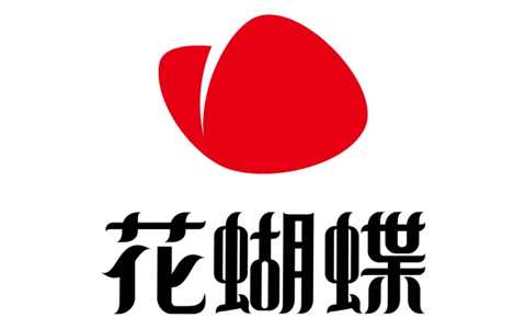 花蝴蝶辣条LOGO