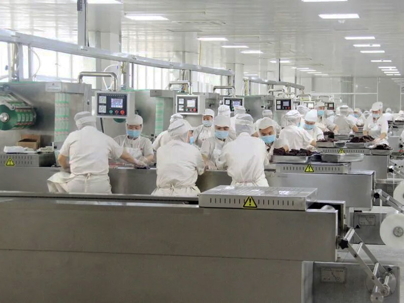 辣条产品生产车间