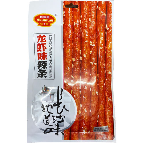 怡冠园龙虾味辣条78克装 地道长沙味辣条