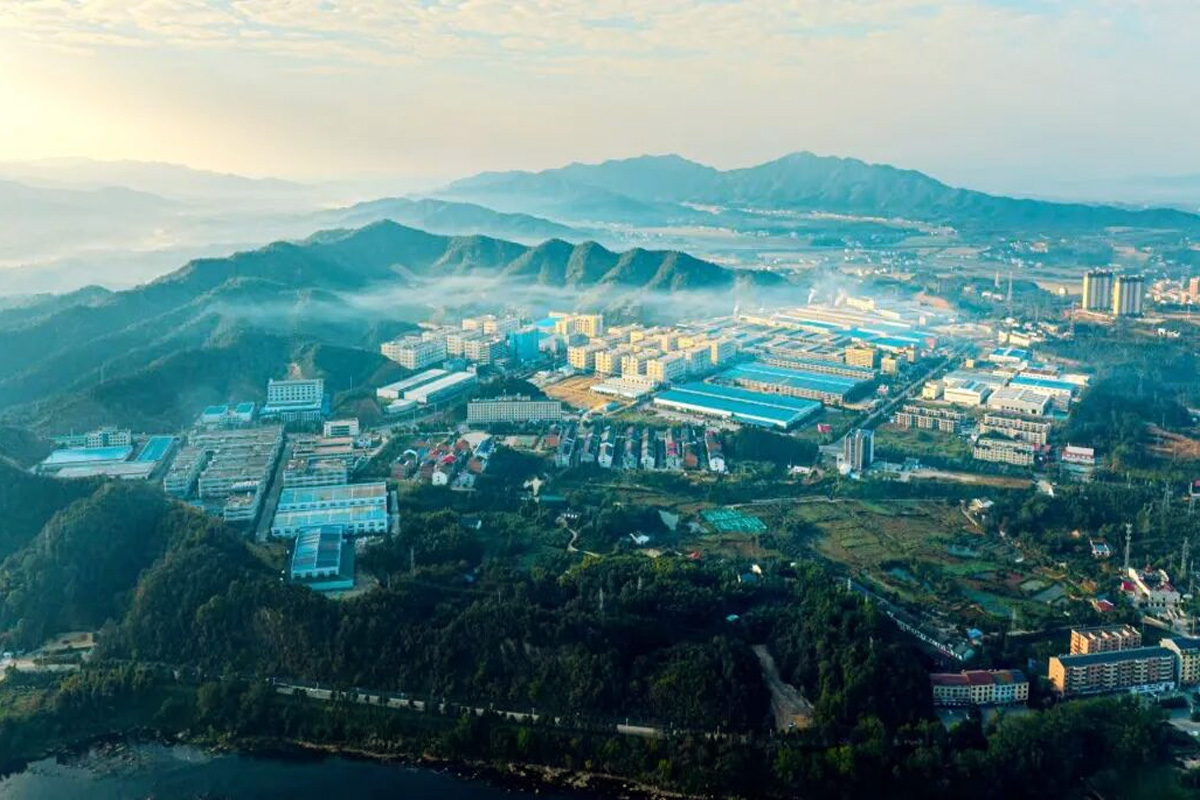 俯瞰平江县食品产业园