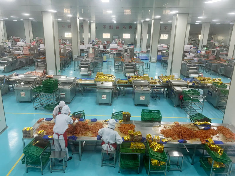 平江县休闲食品产销两旺