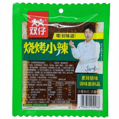 双仔素蹄筋味调味面制品