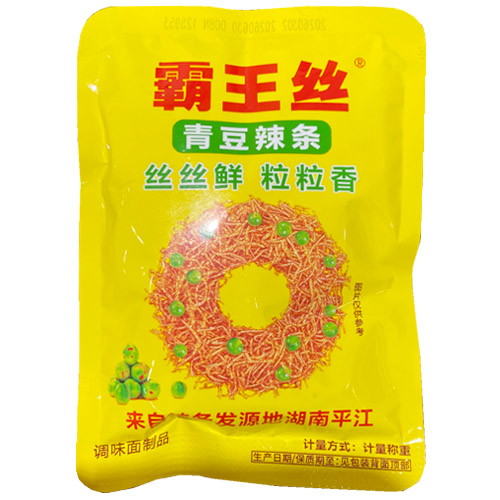 霸王丝青豆辣条