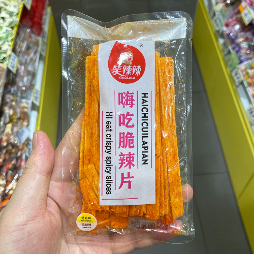 笑辣辣嗨吃脆辣片调味面制品