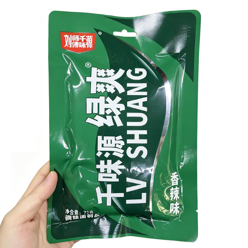 刘师傅千味源绿爽辣条（香辣味）72克装