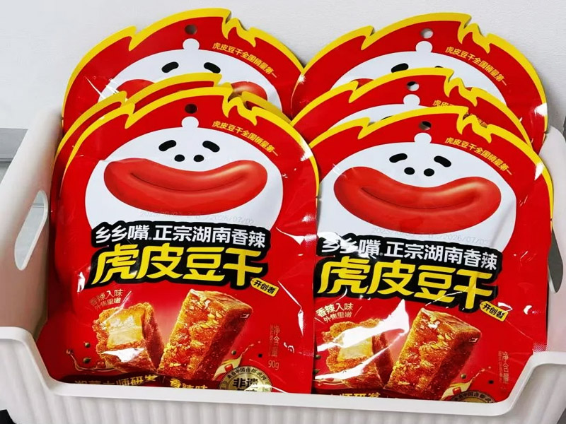 乡乡嘴虎皮豆干产品