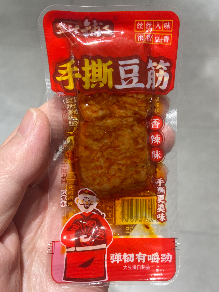 盐津铺子手撕豆筋（香辣味）