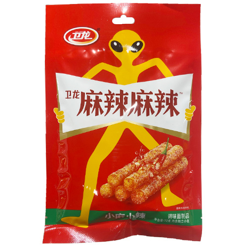 卫龙麻辣麻辣辣条（小麻小辣）72克装