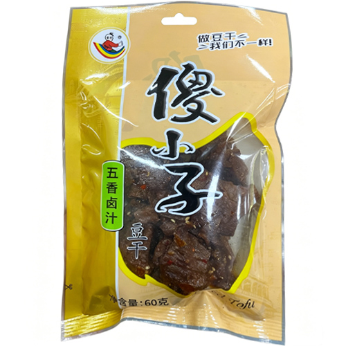 傻小子五香卤汁豆干60克装