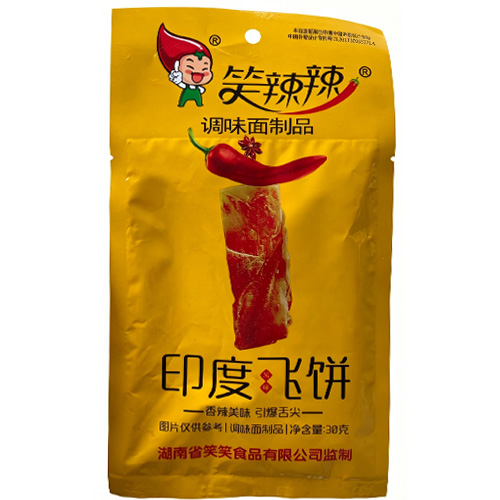 笑辣辣印度风味飞饼30克装