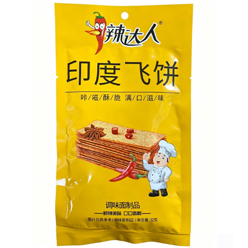 辣达人印度飞饼辣条32克装