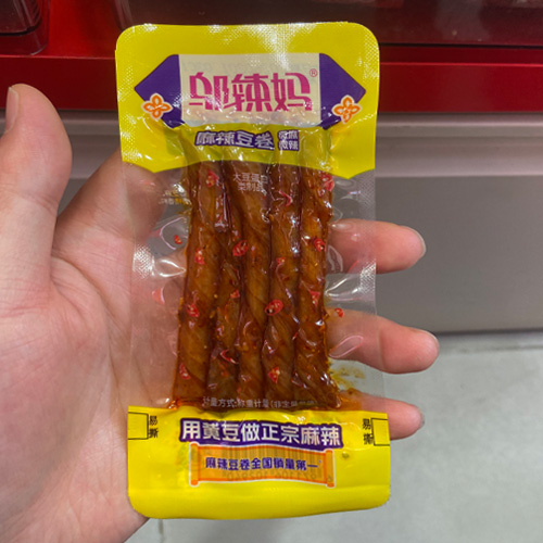 邬辣妈麻辣豆卷（微麻微辣）