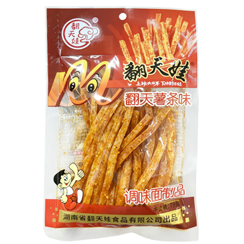 翻天娃薯条味辣条79克装