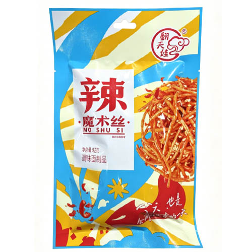 翻天娃辣魔术丝辣条82克装