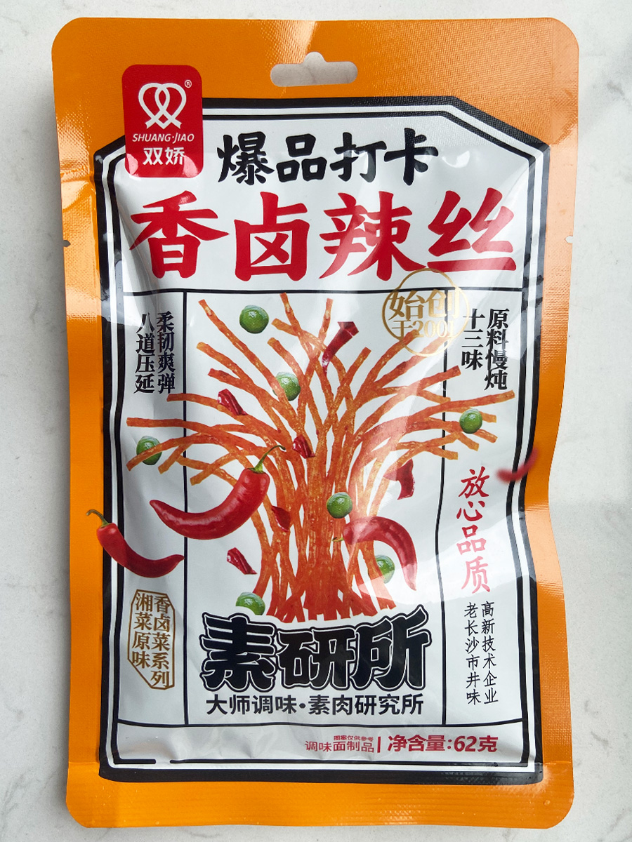 双娇爆品打卡香卤辣丝