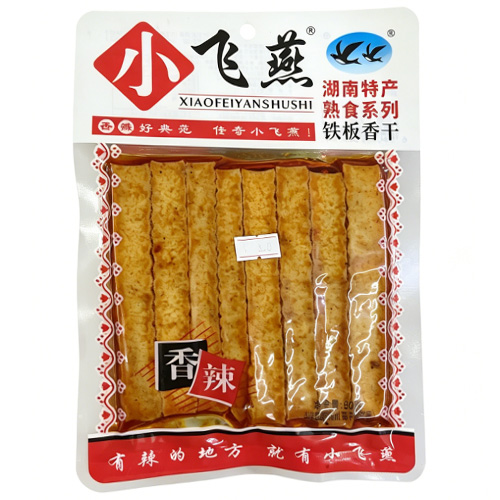 小飞燕铁板香干80克装